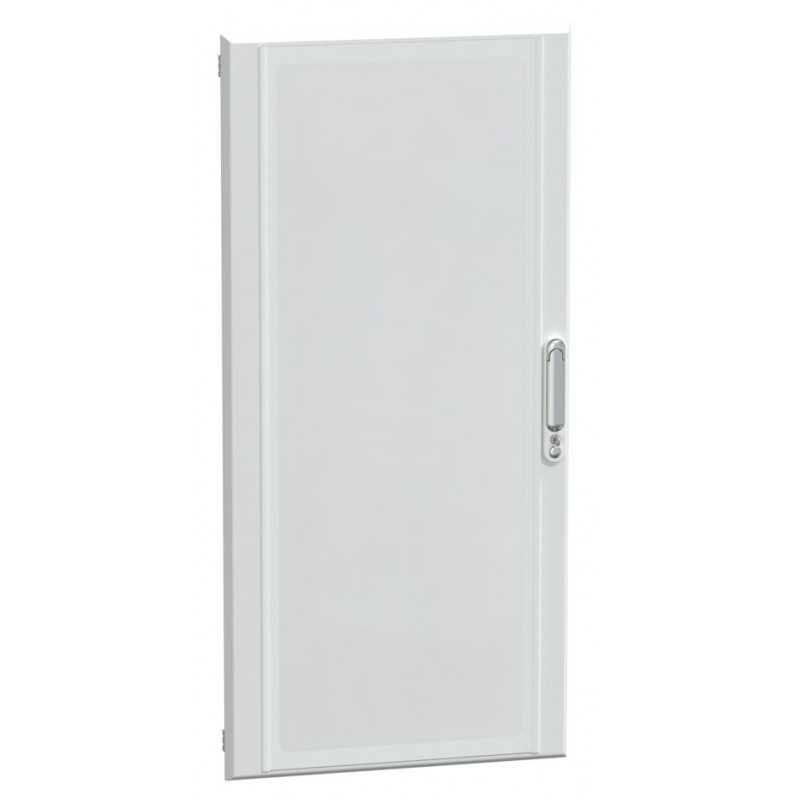 Porta trasparente con bordo Bianco e maniglia 1230x600x36mm per quadri serie PrismaSeT G SCHNEIDER LVS08138