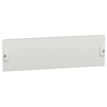 Piastra frontale piena in acciaio Bianca 500x150mm 3 moduli verticali PrismaSeT G SCHNEIDER LVS03803