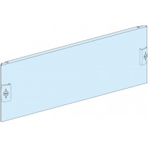 Piastra frontale piena in acciaio Bianca 500x250mm 5 moduli verticali PrismaSeT G SCHNEIDER LVS03805