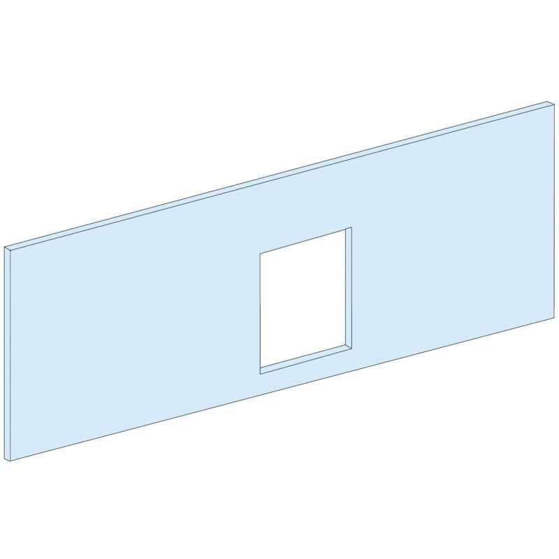 Piastra frontale Bianca per installazione orizzontale NSX100/250 H fisso PrismaSeT G SCHNEIDER LVS03232