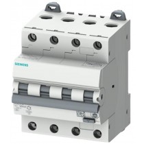 Interruttore magnetotermico differenziale A Sentron 6kA 4P 300mA 16A SIEMENS 5SU16467FP16