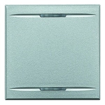 Copritasto 2 funzioni 2 moduli chiaro  Bticino Axolute HC4911/2