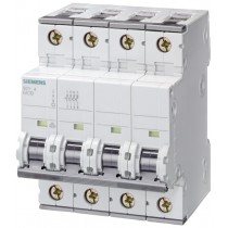 Interruttore magnetotermico 4 poli 15kA 32A curva C Siemens 5SY74327