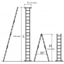 Frigerio 3040-04 Dimensioni