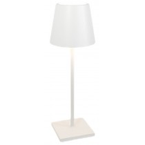 Lampada da tavolo Bianca LED 2200-2700-3000K dimmerabile Poldina L Desk ZAFFERANO LD0395B3
