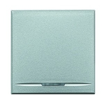 Copritasto 1 funzione 2 moduli chiaro  Bticino Axolute HC4915/2