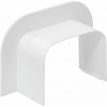 Canale passaggio a muro per canali 65x50mm Bianco Arnocanali NSP5065.3
