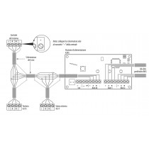 Schema di collegamento BTicino 4295
