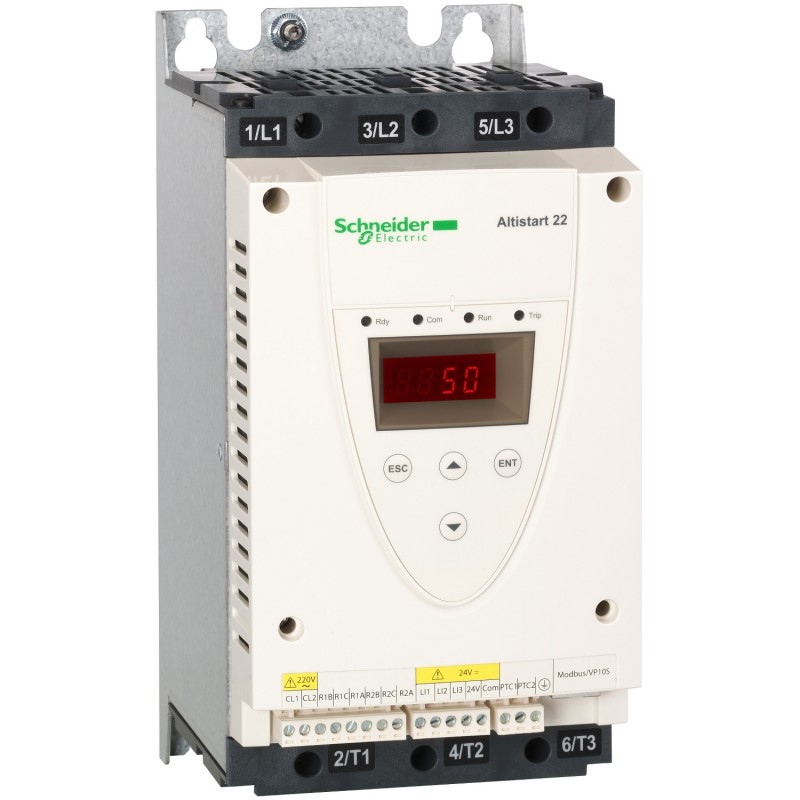 Soft starter per motori asincroni da 230V a 420V 32A Schneider ATS22D32Q