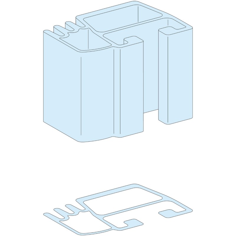 Profilo barra Linergy 1000A 1670mm per PrismaSeT P Schneider LVS04504
