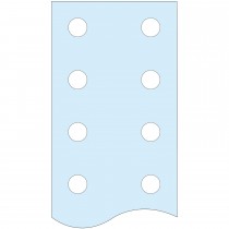 Barra preforata 25x5mm lunga 1675mm per PrismaSeT Schneider LVS04512