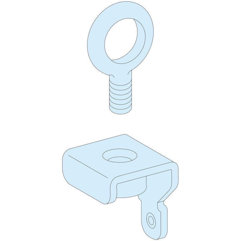 Set di 4 anelli di sollevamento PrismaSeT P Schneider LVS08700