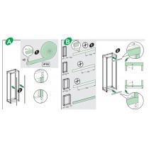 Istruzioni di montaggio kit Schneider LVS08719