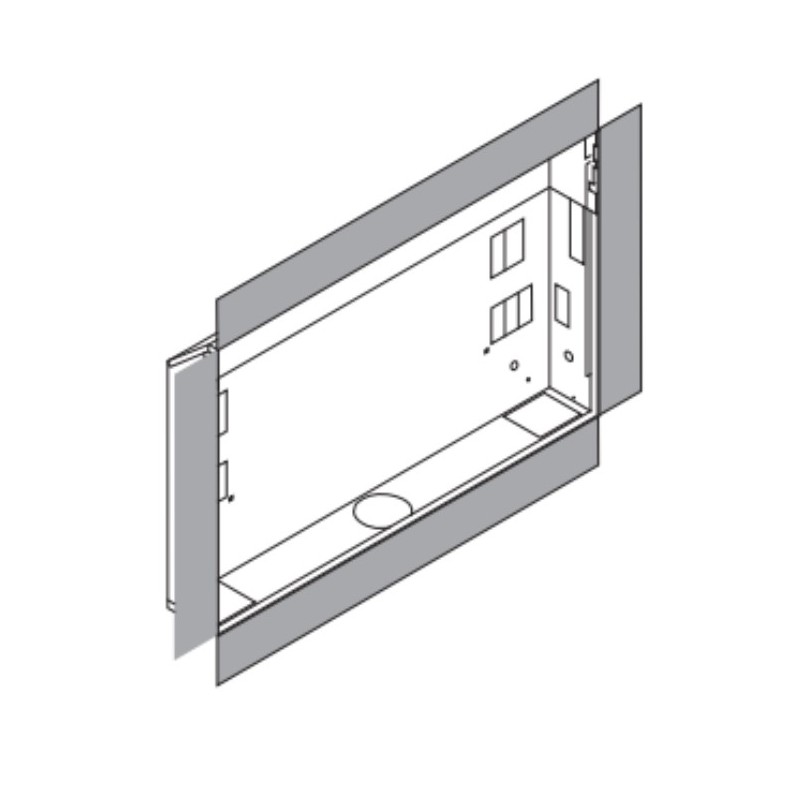 Cassaforma rasomuro per ventilconvettori Airleaf SLI/RSI 400 Innova L01041II