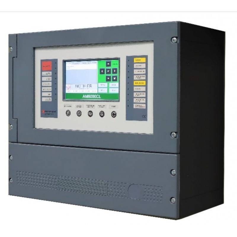 Centrale analogica a 4 loop clip con display 7" Notifier AM6000CL