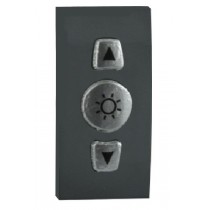 Dimmer da incasso 1 modulo Grigio antracite 230V AC 0.035VA Regolo VEMER VE772300