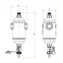 Giacomini R146MY015 dimensioni