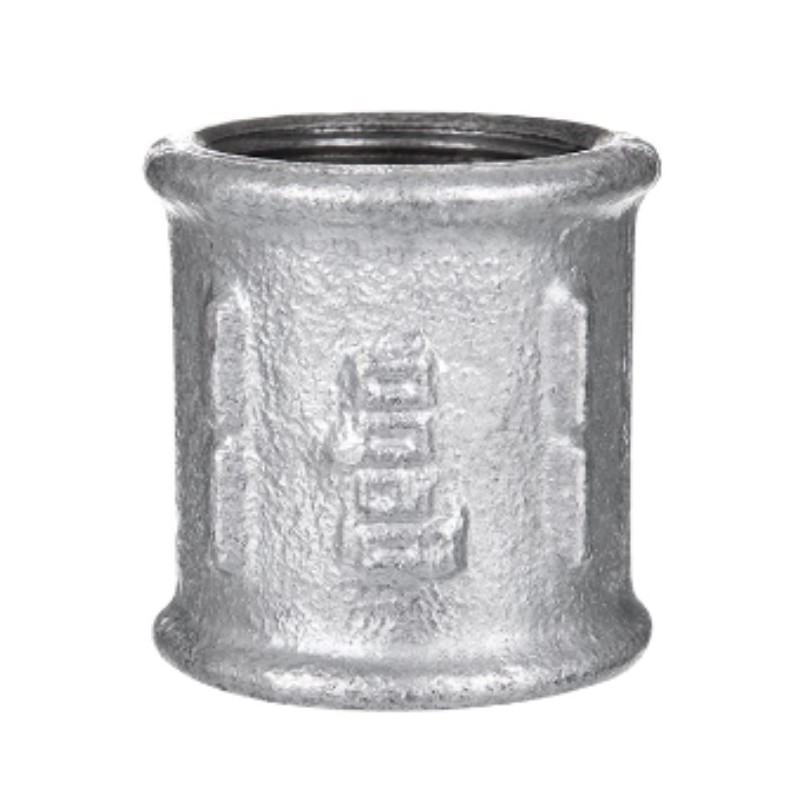 Manicotto in ghisa zincata 4" Femmina Femmina GEBO 270-12G