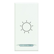 Copritasto simbolo luce Bticino Axolute HD4915BA