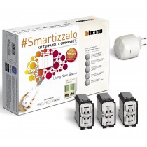 Kit tapparelle connesso Bticino Smart espandibile con Gateway e tre comandi SKW3602KIT