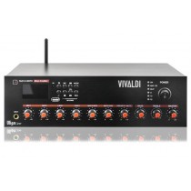 Amplificatore Nero WiFi-FM-USB-Bluetooth-MP3-SD 100V 120W VIVALDI Ulisse MA5120BTK