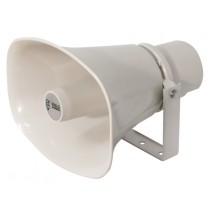 Diffusore stagno a tromba Grigio 30W IP65 100V EN54-24 120dB VIVALDI PH30MK2