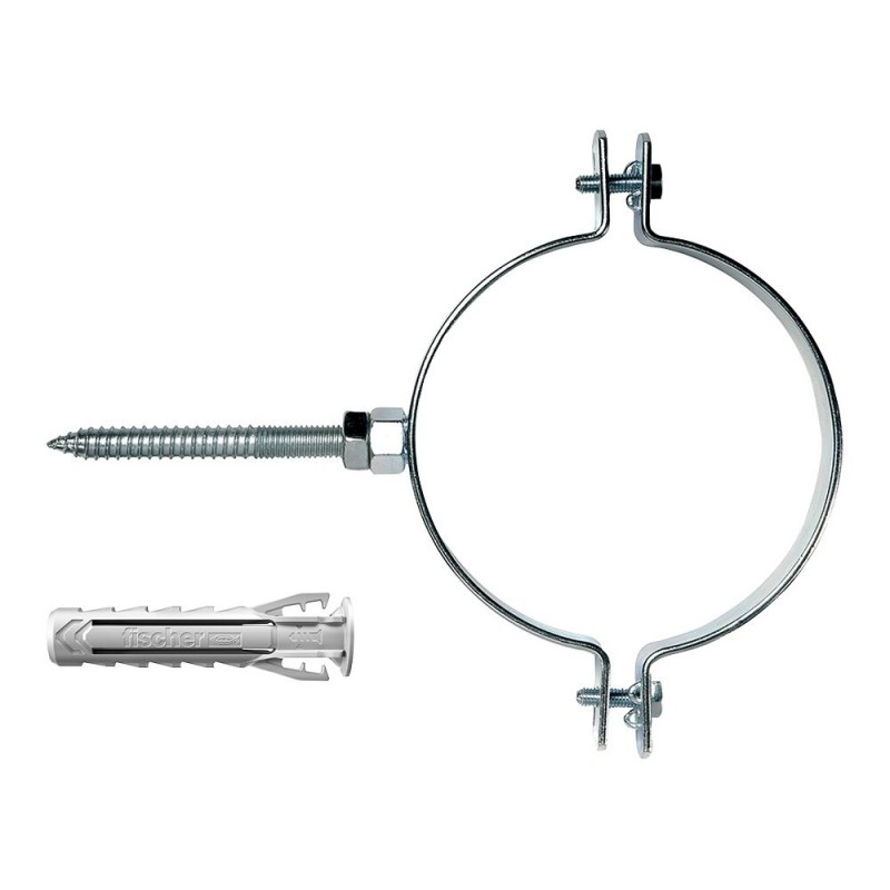 Collare per tubi CPE-SL 110 V con viti e tassello 110-113mm Fischer 00570195