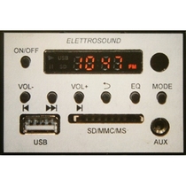 Centrale Multiroom stereo 10+10W da incasso per 503 con telecomando