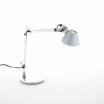 Corpo con base lampada da tavolo Tolomeo Micro 5W Alluminio Artemide A011800