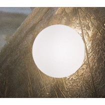 Lampada LED Bianca da parete 5W E14 diametro 140mm Dioscuri 14 ARTEMIDE 1039110A Esterno