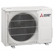 Kit Condizionatore Mono Split Inverter 12000BTU Mitsubishi HR35 KIT MTSHR12 dettaglio unità esterna