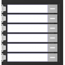 Modulo portanome a 6 pulsanti per posto esterno IP65 Hikvision DS-KD-KK