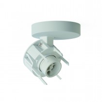 Spot per plafone 1xGU10 HONEY PL orientabile Bianco Novalux 112403.01