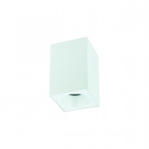 Plafoniera Geco Q attacco GU10 IP54 Bianco in alluminio Novalux 112002.01