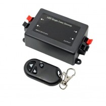 Centralina dimmer Rf basic con telecomando 1 canale 12-24V Ledco DM100