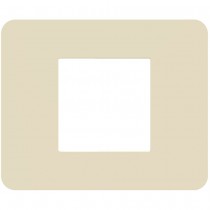 Placca 2 moduli Ivory Avorio serie MatixGo BTICINO JA4802TI