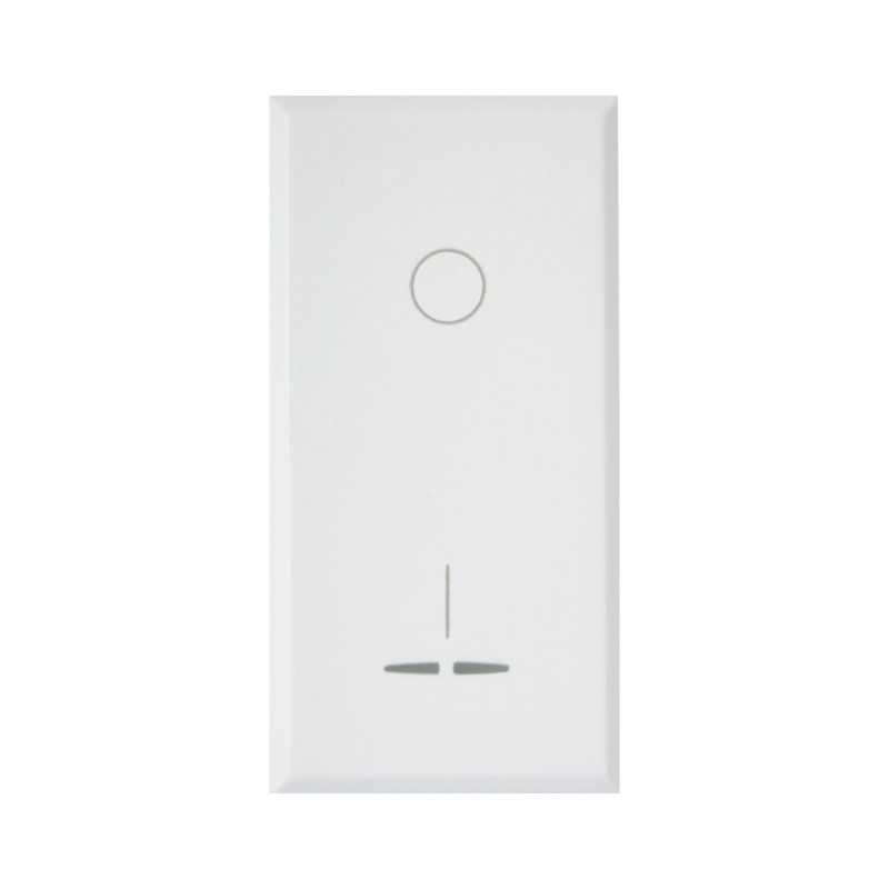 Interruttore bipolare 16A illuminabile S44 Bianco Ave Whitek 446010