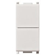 Due pulsanti indipendenti Vimar Plana 1P NO+NO10A  bianco 14066