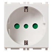 Presa 2P+T Vimar Plana  16A P30  bianco 14209