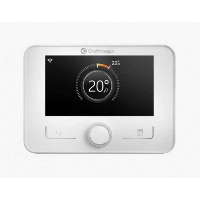 Cronotermostato con schermo TFT Expert HD Bianco Chaffoteaux 3319469
