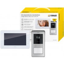 Kit videocitofonico a parete LCD a colori da 7" Vimar K42910