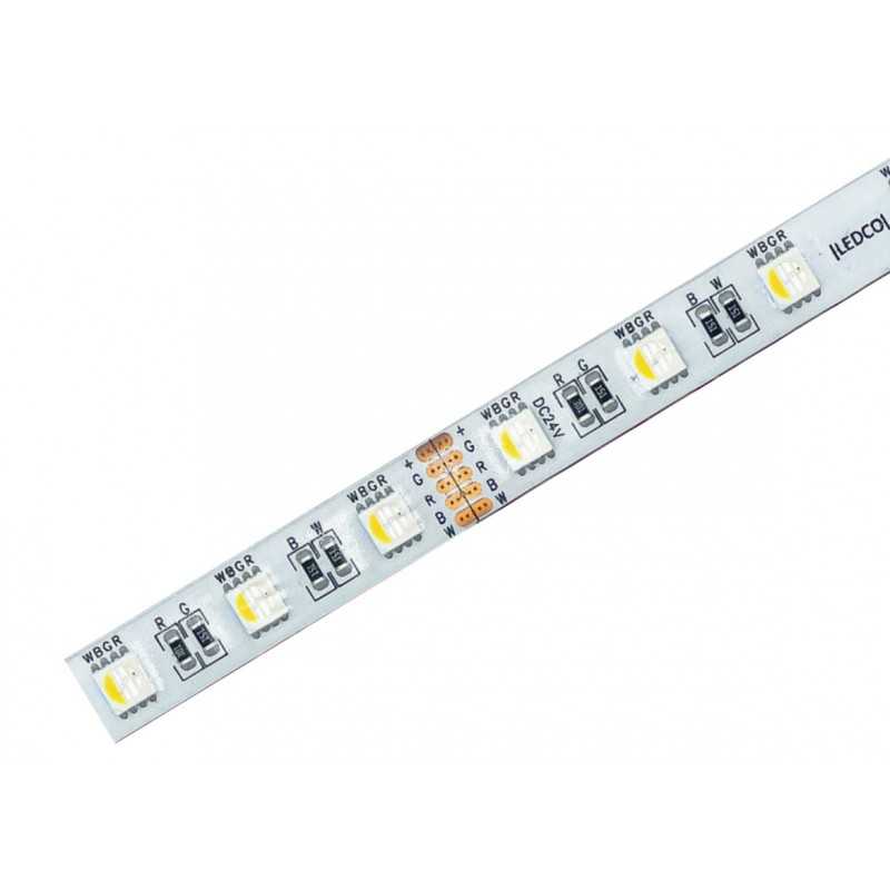 Strip led lunga 5 metri 95W 4000K 24V IP20 Ledco SL72RGBW20/LBN