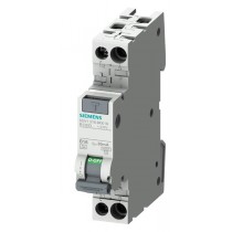 Magnetotermico differenziale 1P+N 4.5kA tipo A 30mA C2 Siemens 5SV13137KK02