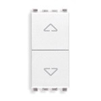 Due pulsanti interbloccato NO+NO 10A bianco 20062.B