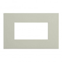 Placca 4 moduli light sand in tecnopolimero serie Pixia Master 14PX124