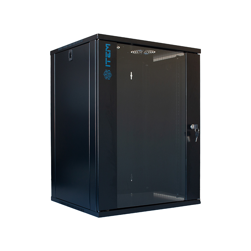 Quadro rack a parete ATHENA 19" 540x450x580mm Nero Item 20022N