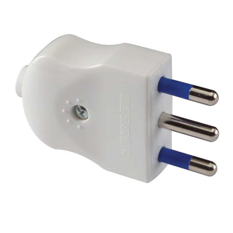 Spina della serie Compact 2 poli+T 16 A colore Bianco Master 05461