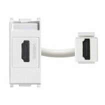 Presa standard HDMI  VIMAR PLANA aggancio Kystone bianco 14346