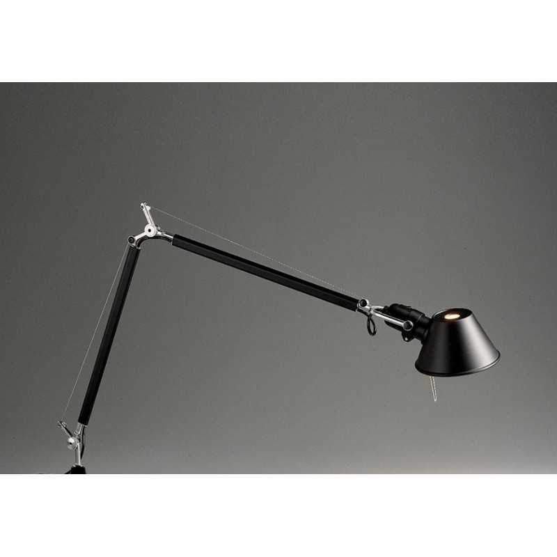 Corpo lampada Tolomeo Mini 10.5W Nera in alluminio SENZA BASE Artemide A005940