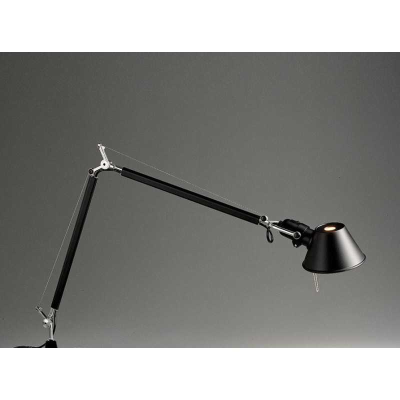 Corpo lampada Tolomeo 10.5W in alluminio Nera SENZA BASE Artemide A004430